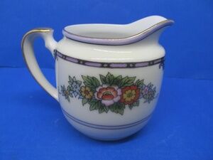Noritake Morimura Hand Painted Floral Creamer GUC